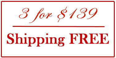 Buy Any 3 for $139 only & Shipping Free