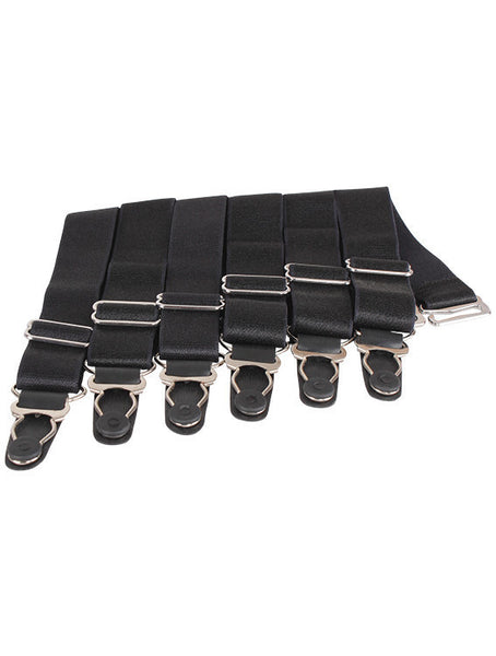 Suspender Clips In Black (6) - Corsets Queen US-CA