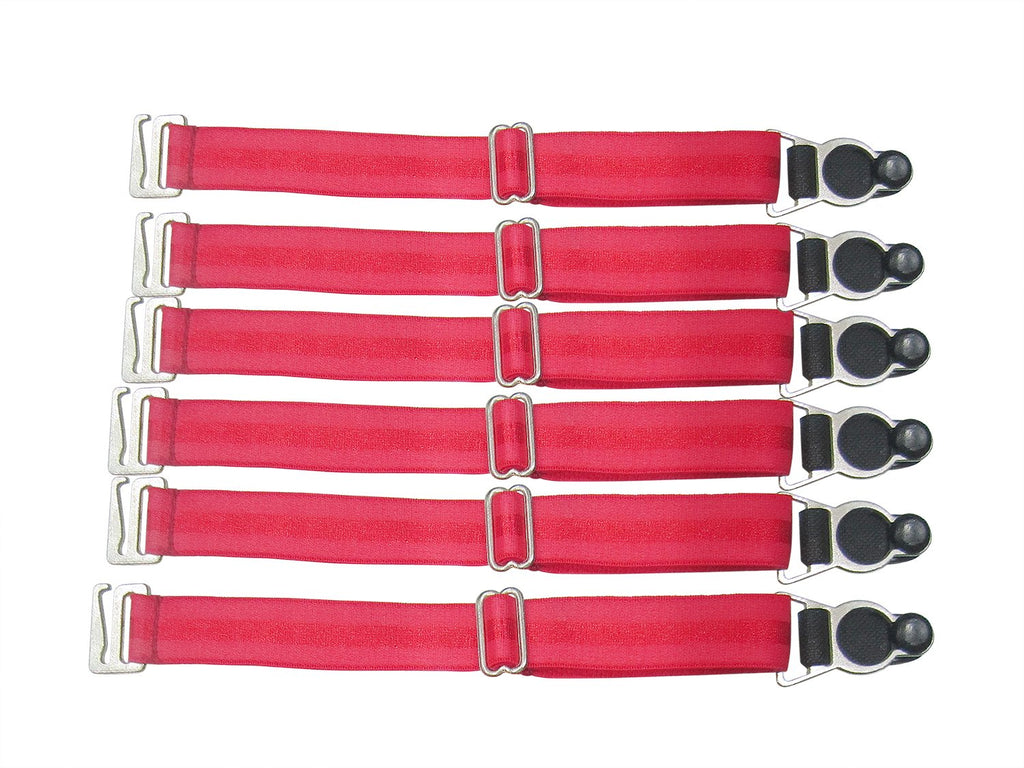 Suspender Clips In Red - Corsets Queen US-CA