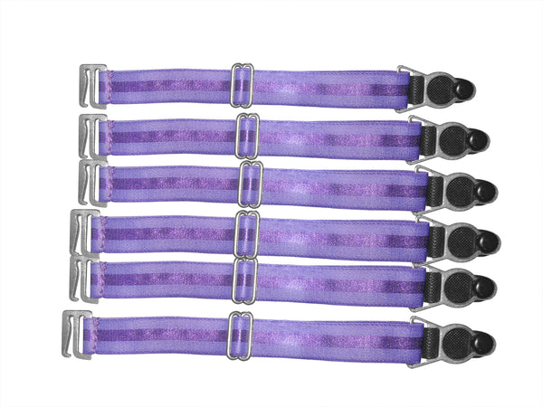 Suspender Clips In Dark Purple - Corsets Queen US-CA