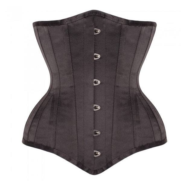 Nataly Steel Boned Waist Taiming Corset With Hip Gores - Corsets Queen US-CA