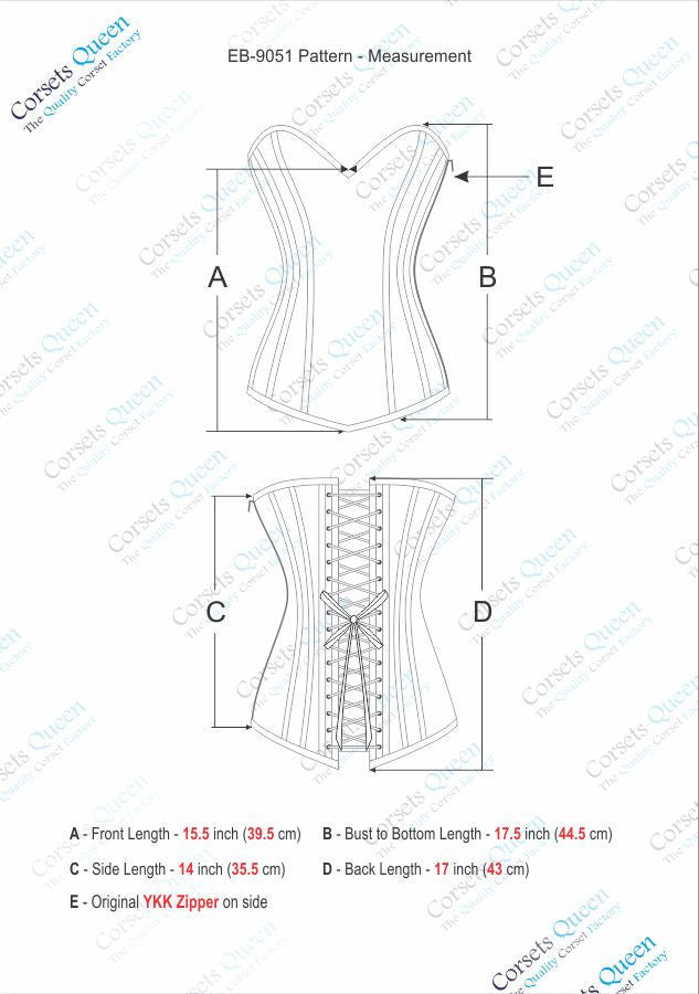 Overbust Corset Pattern